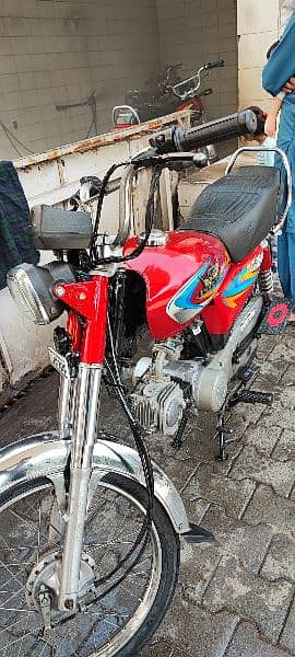 Road prince 70cc bike 2022 model 10by10 condition 2