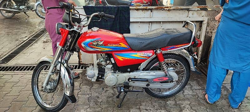 Road prince 70cc bike 2022 model 10by10 condition 3