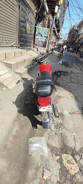 Road prince 70cc bike 2022 model 10by10 condition 5