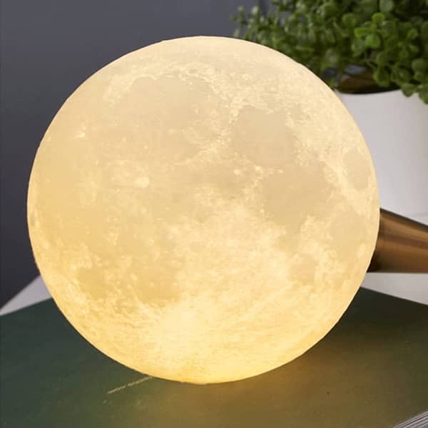 Moon Lamp for Home Decore sight table Lamp light with lamp stand 4