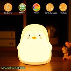Penguin Baby Night Light Lamp For Kids