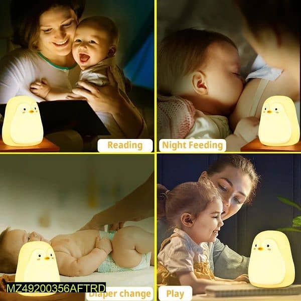 Penguin Baby Night Light Lamp For Kids 2