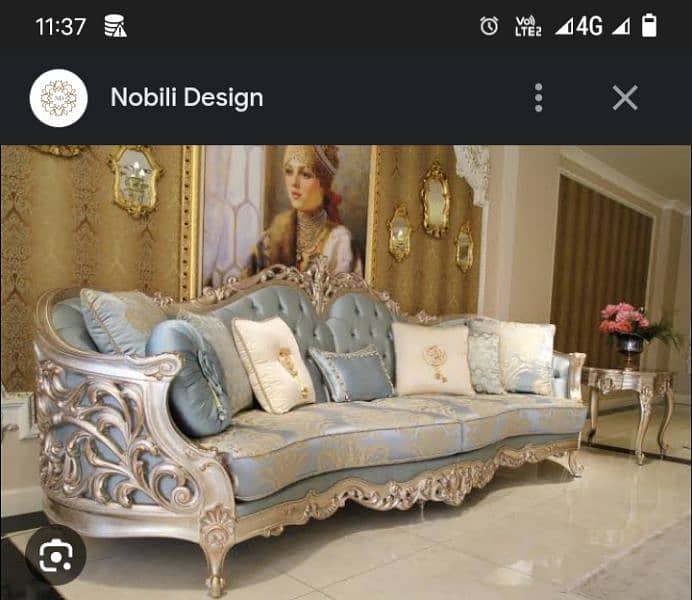 chinioti sofas and bed set avalabel ha 3