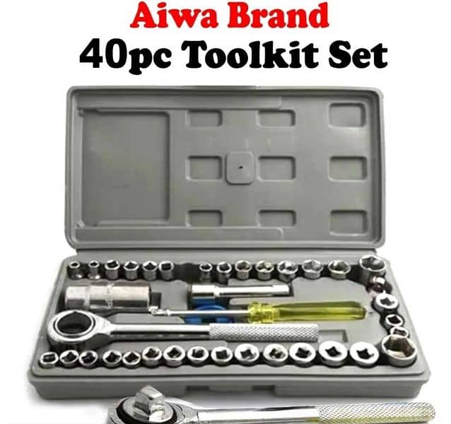 40 pcs socket wrench set tool kit(with free delivery, cash on delivery 0