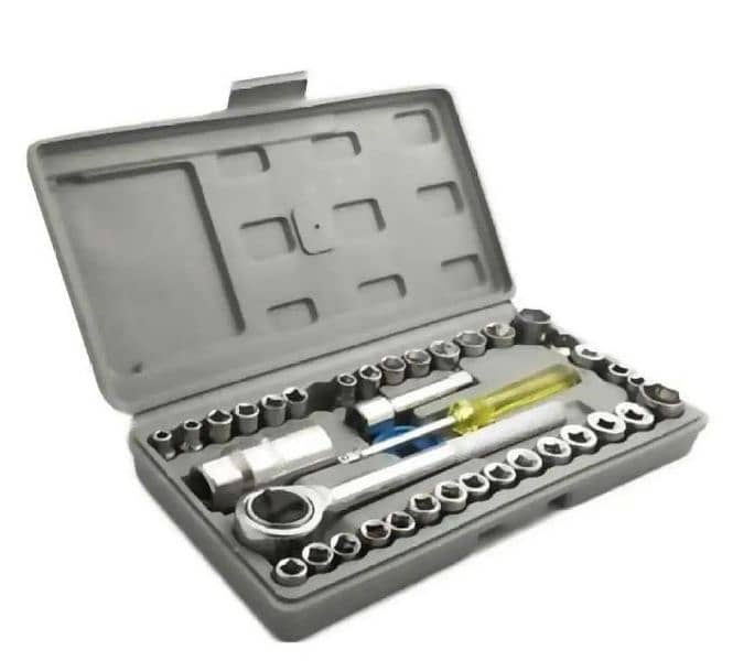 40 pcs socket wrench set tool kit(with free delivery, cash on delivery 1