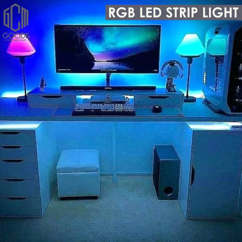fragranc RGB Colors LED Strip Color Changing Remote Control Light 15ft 1