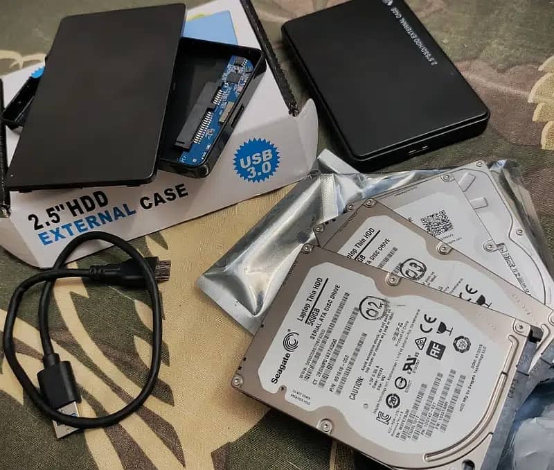 BEST OFFER. . . BRANDED LAPTOP 2.5" HDD W/ USB-3.0 ENCLOSURE COMBOPACK!! 10