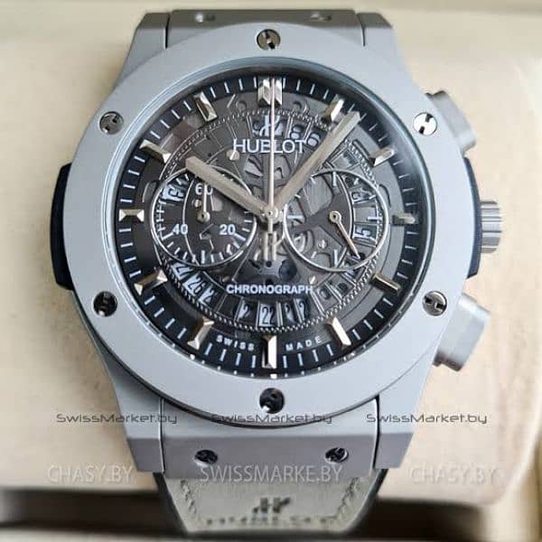 hublot watch good quality silver colour 0