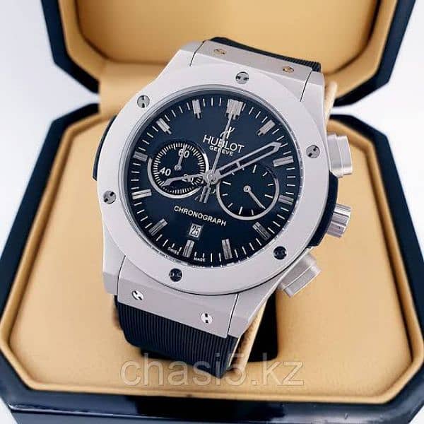 hublot watch good quality silver colour 2