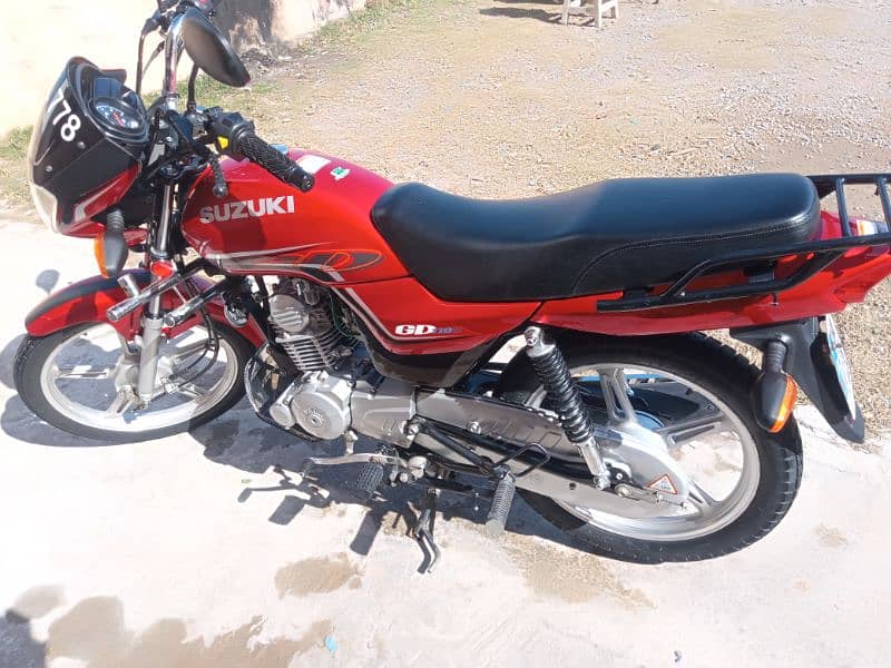Suzuki Gd110s used bike in new condition 7