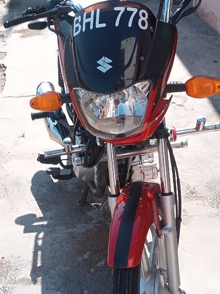 Suzuki Gd110s used bike in new condition 9