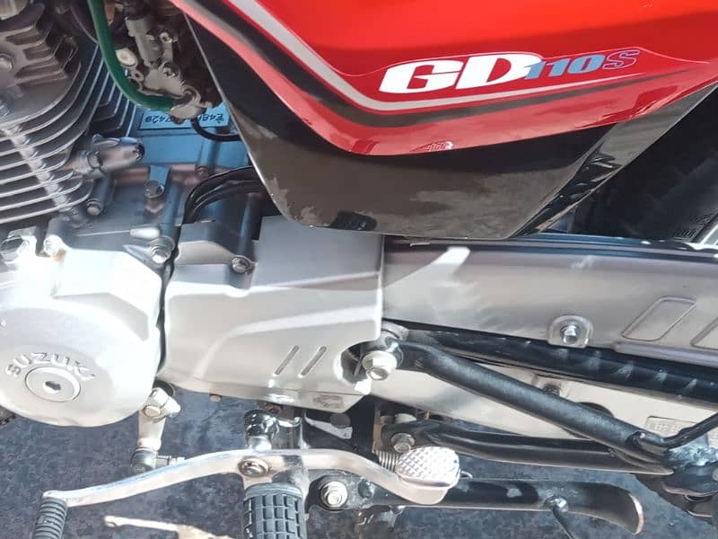 Suzuki Gd110s used bike in new condition 10