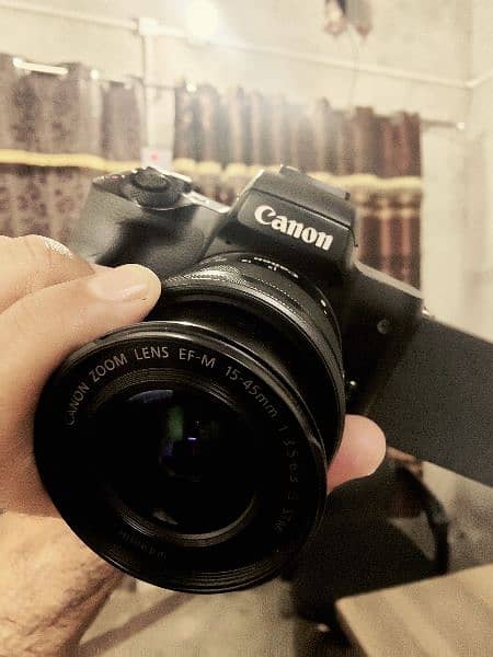 Canon M50 + 15-45mm  Kit Lense COMPLETE STUDIO SETUP -Read Description 1