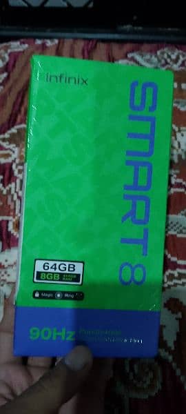 Infinix smart 8 brand new I sold my phone 4 day use only 1
