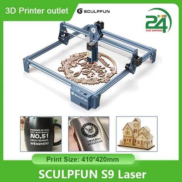 S9 Sculfen Laser Engraving Machine 5.5 Watt 17