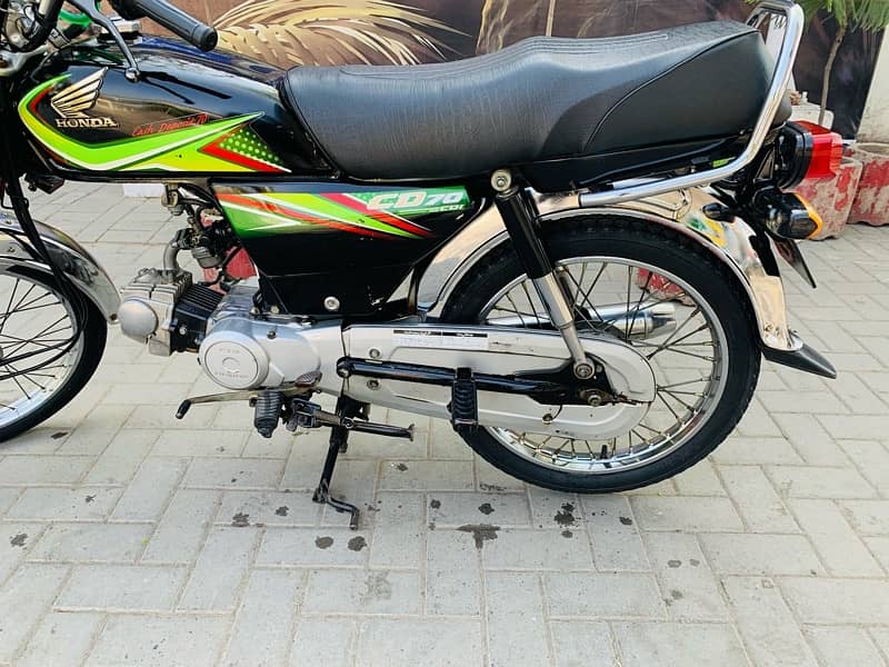 Honda CD 70 2019A Black 1