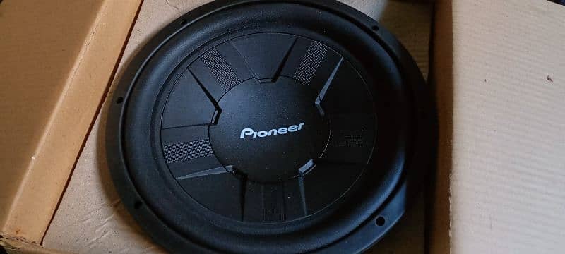 Pioneer sub woofer with bass tube for sale 2