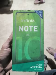 Infinix Note 10 pro 8/128 with all accessories