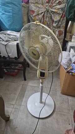 sogo chargeable pedestal fan