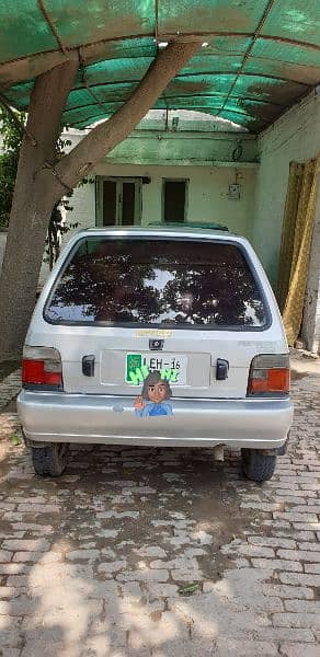 suzuki mehran vxr 2016 model Lahore number Registration 0