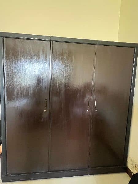 Pure wood , 3 cabin style wardrobe for sale 1