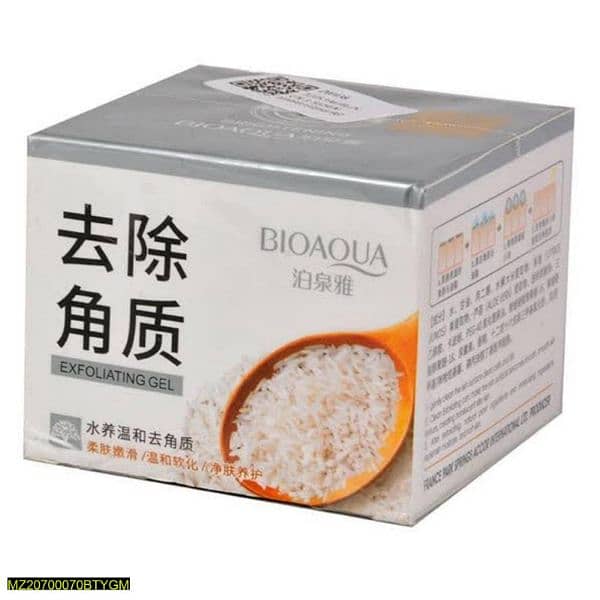 *Product Name*: Exfoliating Rice Gel 
*Product Description 1