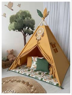Kids play tent house 0