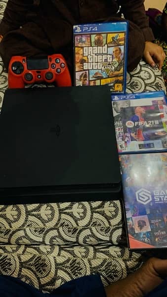 Ps4 Slim 500gb with 3 Games 3