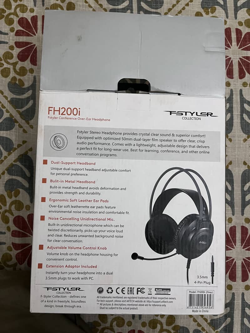 Handsfree 4tech fh200i for laptop and computer 0