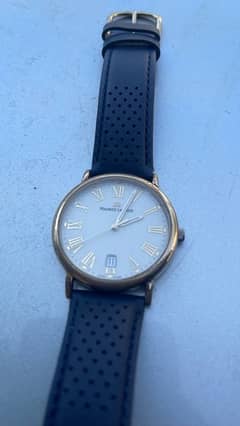 MAURICE LACROIX VINTAGE ROUND DATE MENS WATCH