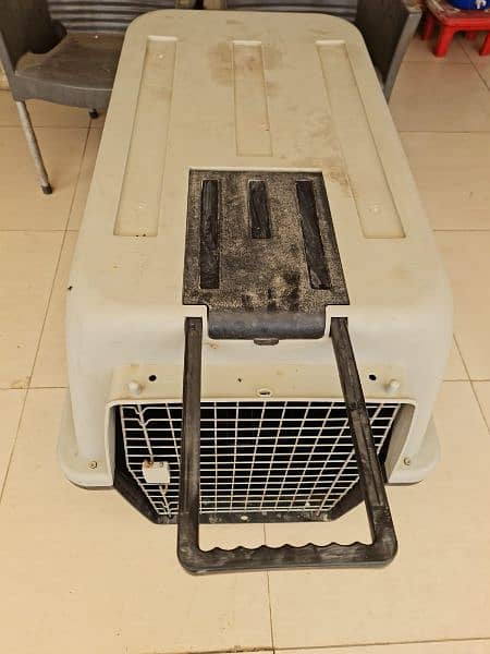 Dog Transportation Cage Full Size for Adult Dog 0