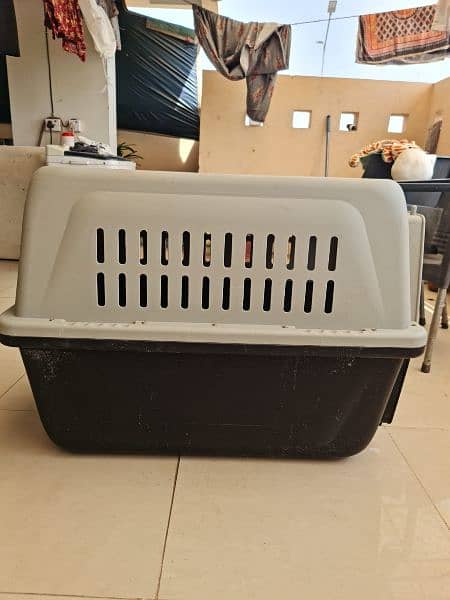 Dog Transportation Cage Full Size for Adult Dog 1