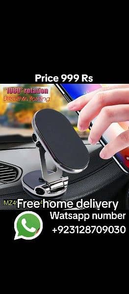 Magnetic Mobile Holder For Car 2