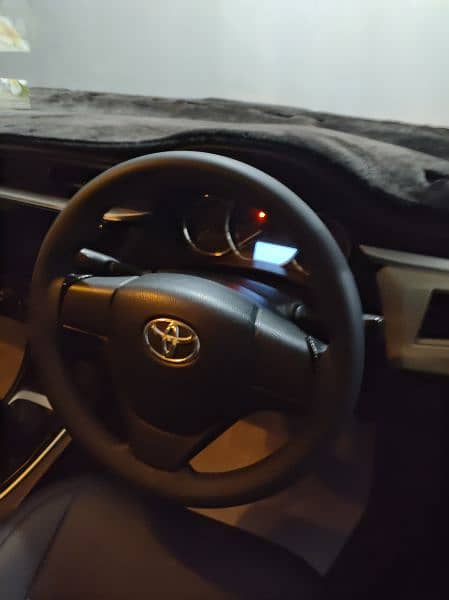 Toyota Corolla xli converted to Gli color black 3 peice touchups hai 15