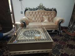 7 steer with table new brand sofa set