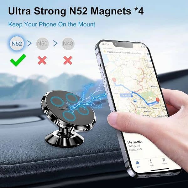 CAFELE PHONE MAGNETIC CAR HOLDER STAND 2