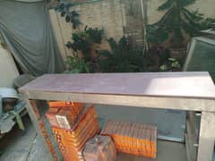 3 Steel Counter 5×4 with 12mm Glass