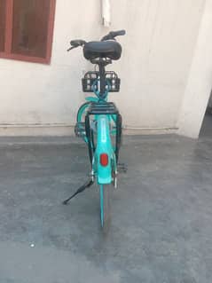 imported bicycle with aluminium frame and tubeless tyres