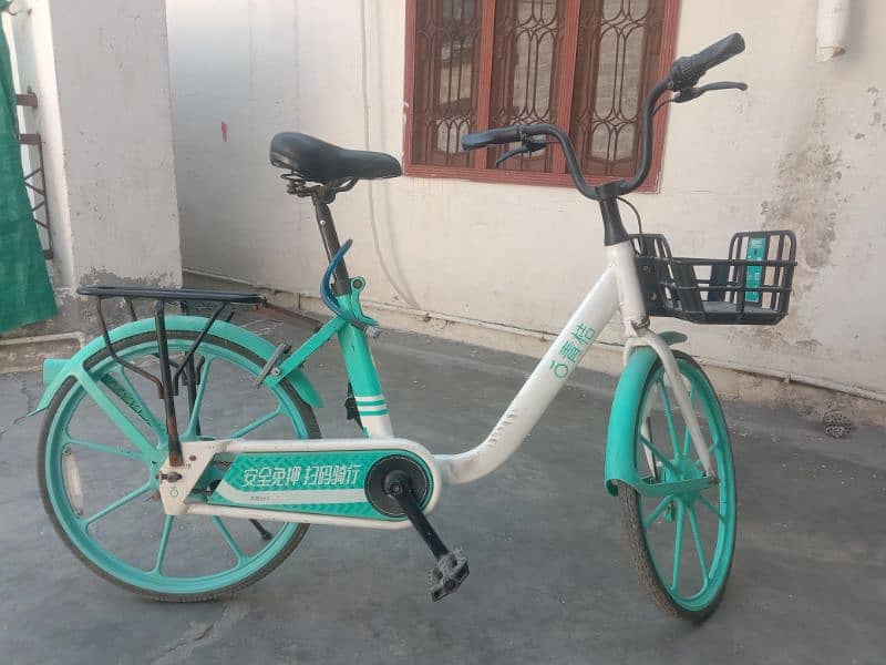 imported bicycle with aluminium frame and tubeless tyres 3