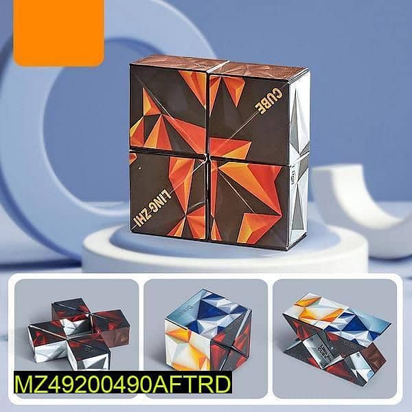 Geometric 3d Magnetic Cube-Fidget Toy-Stress Relief-Anti Stress- 1