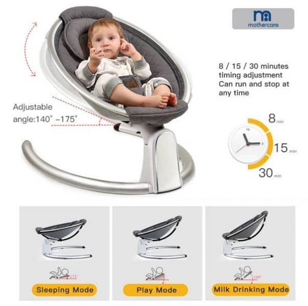 Mothercare. baby electric swing 3