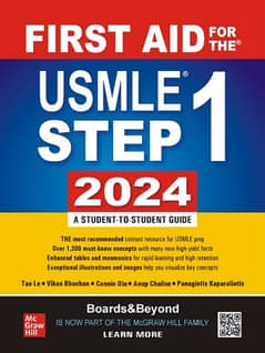 First Aid for the USMLE STEP 1 2024 edition
