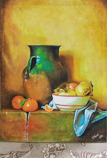 Realistic Still Life oil painting on Canvas 3