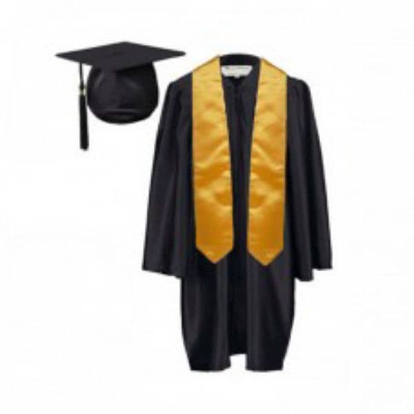 kids graduation gown hat  tassel shawl all size available 7