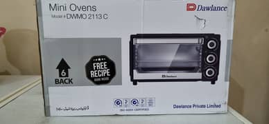 Dawlance mini oven model 2113c