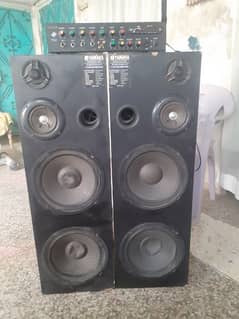 China yamaha speakers and amplifier