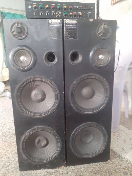 China yamaha speakers and amplifier 1