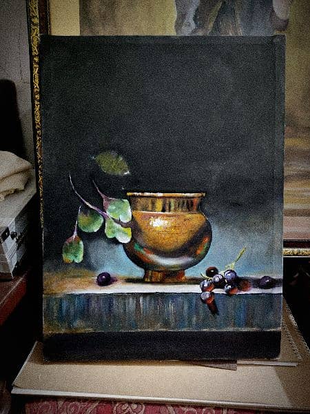 Realistic Still Life oil painting on Canvas 2