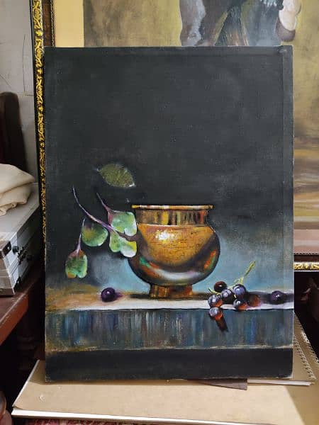 Realistic Still Life oil painting on Canvas 6