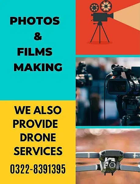 Drone filiming/Videography/Photography/ Wedding / Birthday event 1